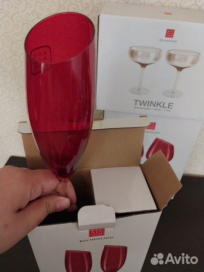 Бокалы Kuchenland новые