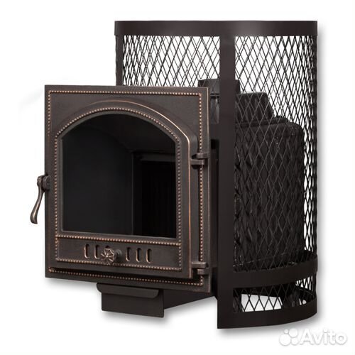Печь для бани дровяная Кольчуга 18 (дверца К505)