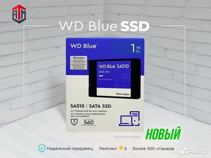 SSD WD Blue 1TB