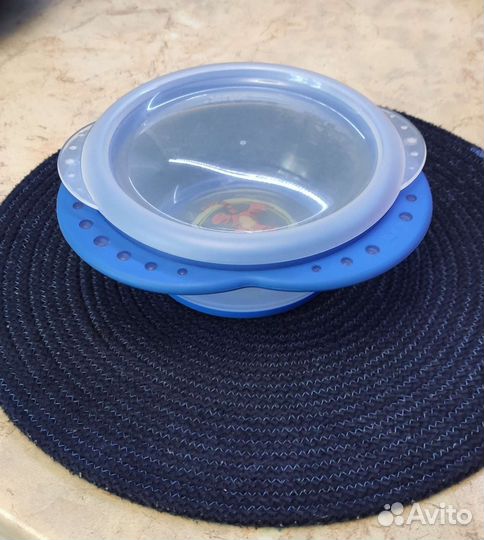 Тарелка детская глубокая, nuk, новая