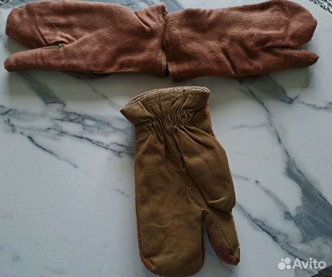 Перчатки, варежки трехпалые одним лотом 80 пар