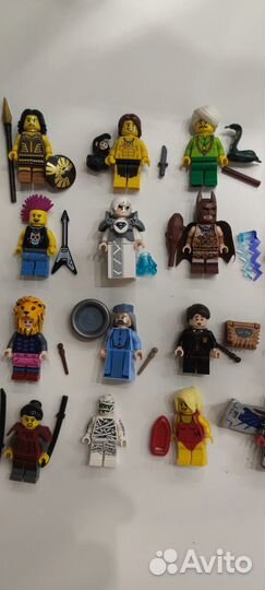 Lego minifigures (минифигурки, человечки), от