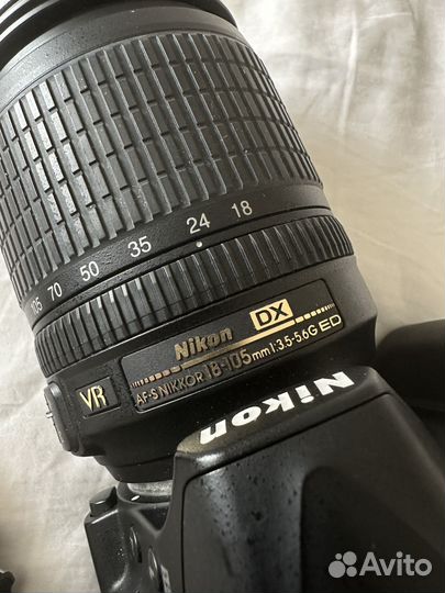 Зеркальный фотоаппарат Nikon D3100 + объектив