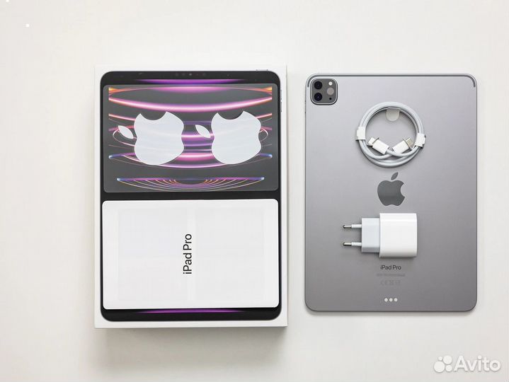 iPad Pro 12.9 2022/M2 (Silver) 2Tb (Wi-Fi) Магазин
