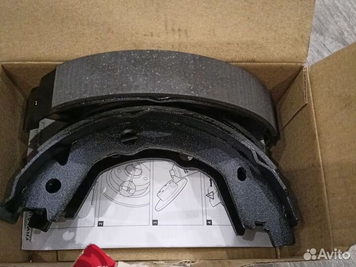 TRW GS 8747Колодки тормозные барабанные