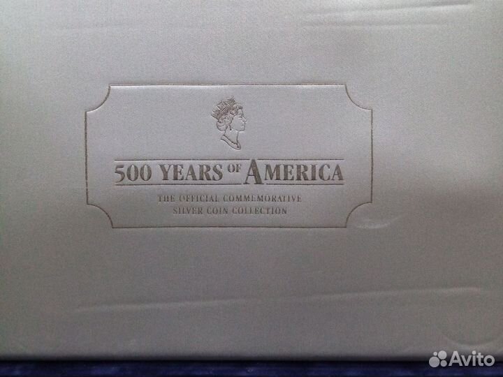 Коробка для монет 500 лет открытия Америки