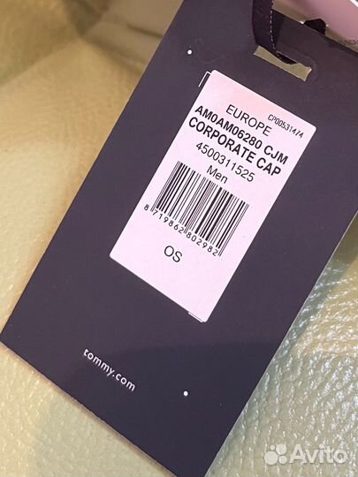 Кепка Tommy hilfiger оригинал