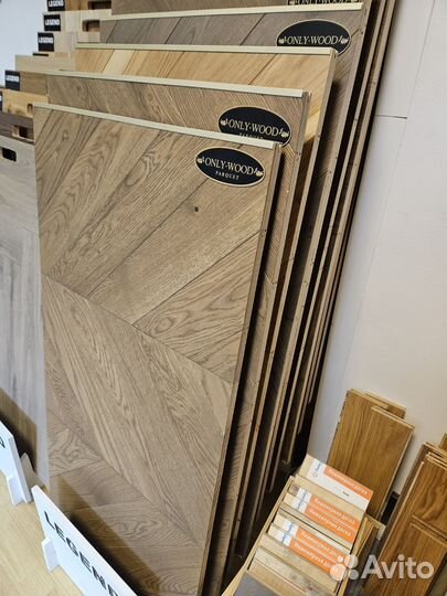 Французская, Английская Елка инженерная доска