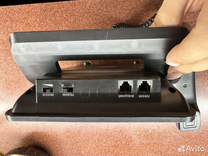 Проводной телефон texet TX-255