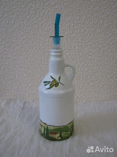 Бутылка для масла (ручная работа)