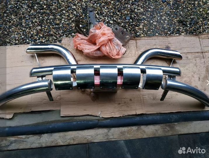 Дуги, кенгурятник на Mitsubishi Pajero Sport