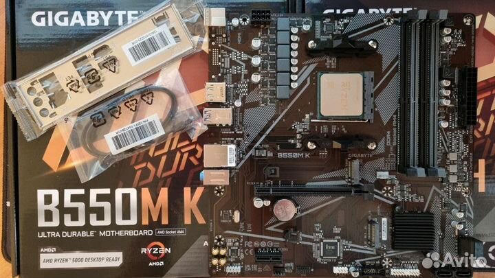 Комплект для сборки. Ryzen 5 5600 и Gigabyte B550M