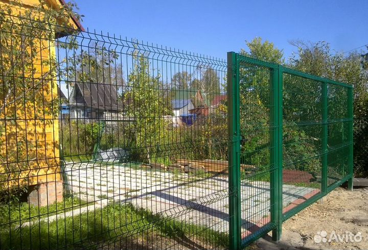 Забор металлический замер бесплатно быстро