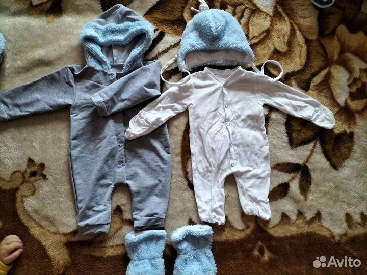 Конверт на выписку для мальчика зимний