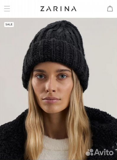 Шапка зимняя женская