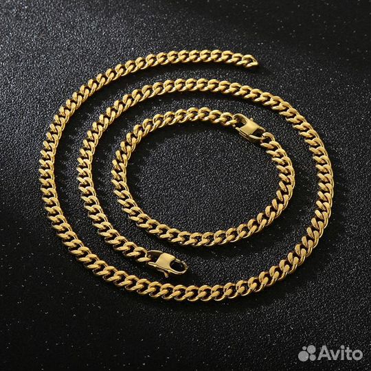 Цепочка Панцирь Золото (микс) (55)