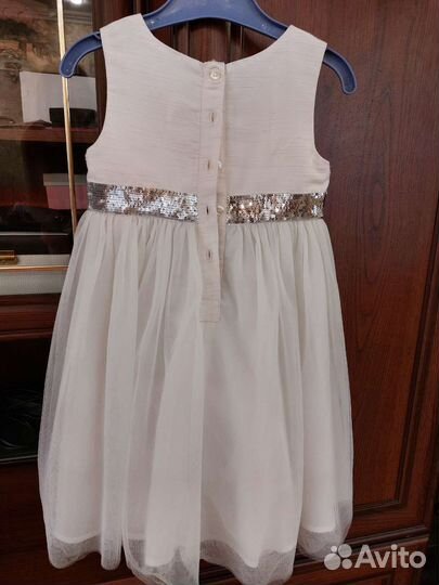 Платье снежинки 98-110