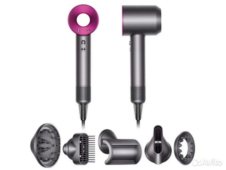 Фен Dyson Supersonic HD07 Iron/Fuchsia. Оригинал