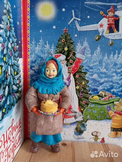 Ватная игрушка