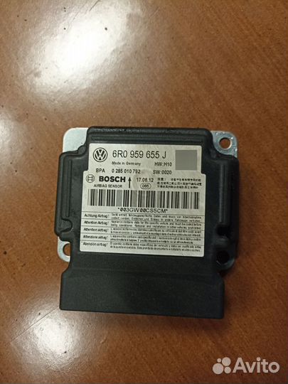 Блок srs Skoda Fabia 2 рестайлинг