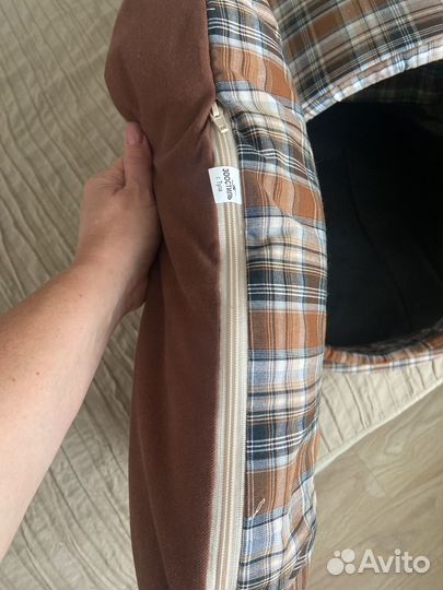 Лежанка домик для собаки