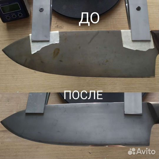 Заточка ножей и ножниц. Мелкий ремонт ножей