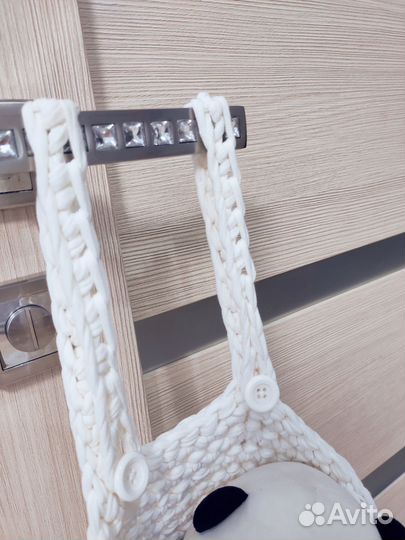 Корзина плетеная на детскую кроватку / органайзер