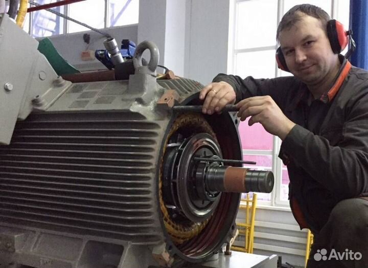 Ремонт и перемотка электродвигателей за 24часа
