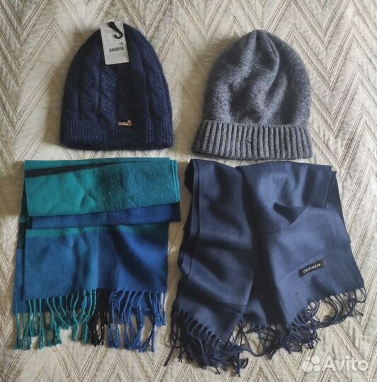 Шапки женские вязаные новые