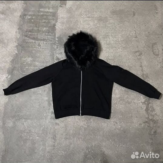 Зип худи с мехом аляска