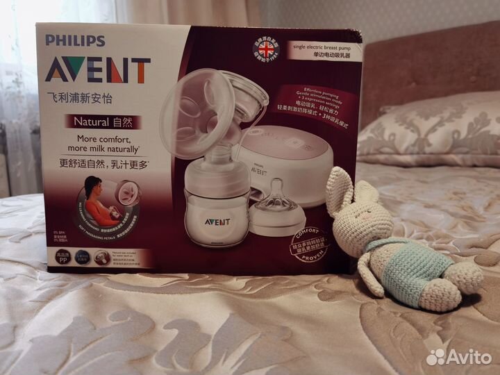 Новый электрический молокоотсос Philips Avent