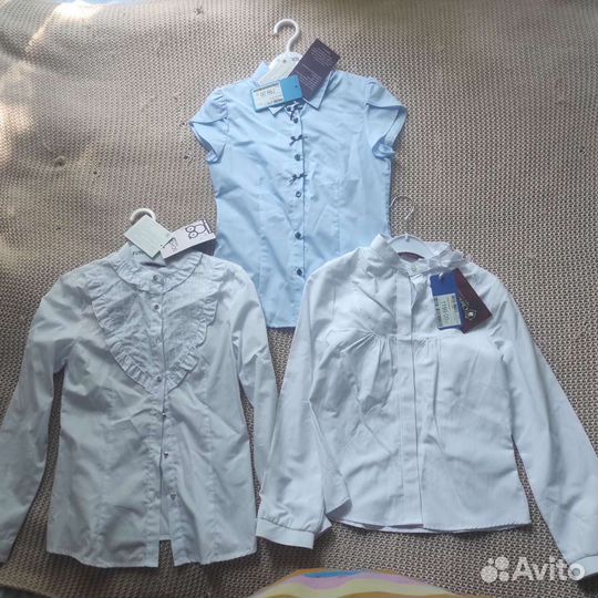 Новая Блузка школьная 140 146