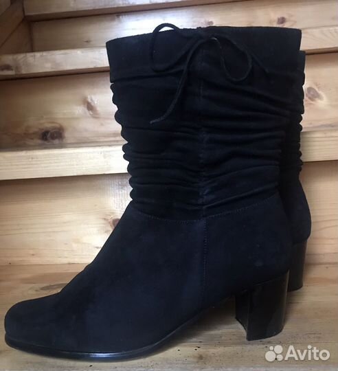 Сапоги зимние Rita Bravuro 38. Нат замша, мех