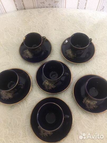 Сервиз кофейный как новый
