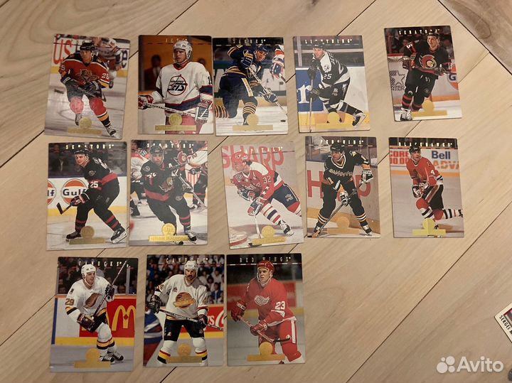 Карточки нхл Фетисов, Макаров, Ломакин и др NHL