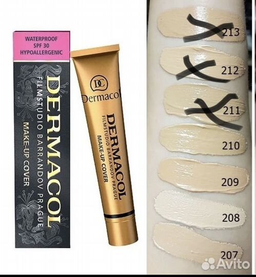 Тональный крем Dermacol Make-up Cover