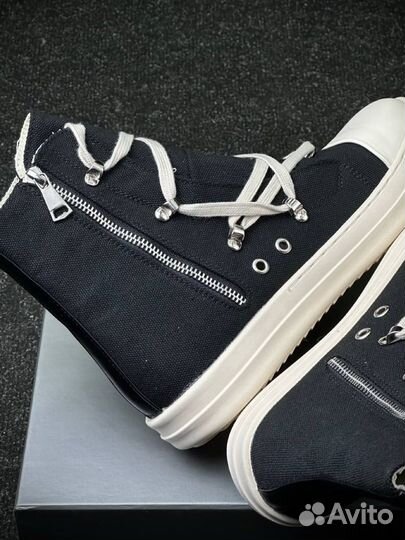 Кеды высокие Rick Owens Drkshdw Hexagram