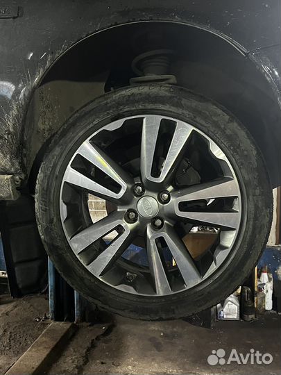 Литье диски r17 4x100 бу