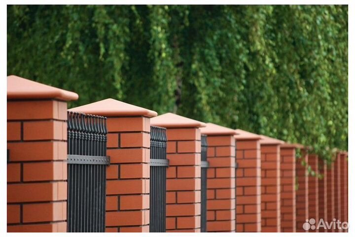 Колпак керамический на столб