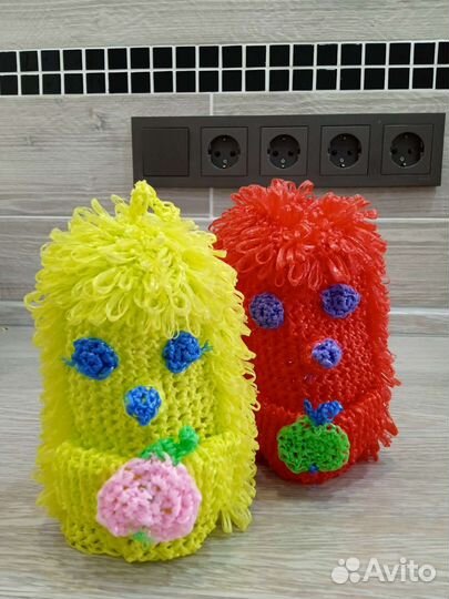 Мочалка ручной работы