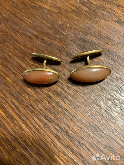 Запонки с камнем, СССР