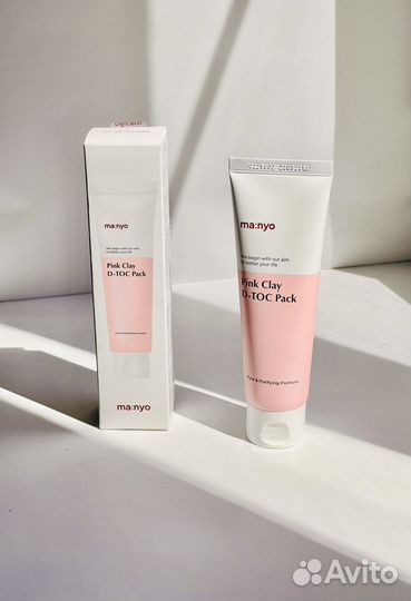 Очищающая маска Manyo Pink Clay D-Toc Pack