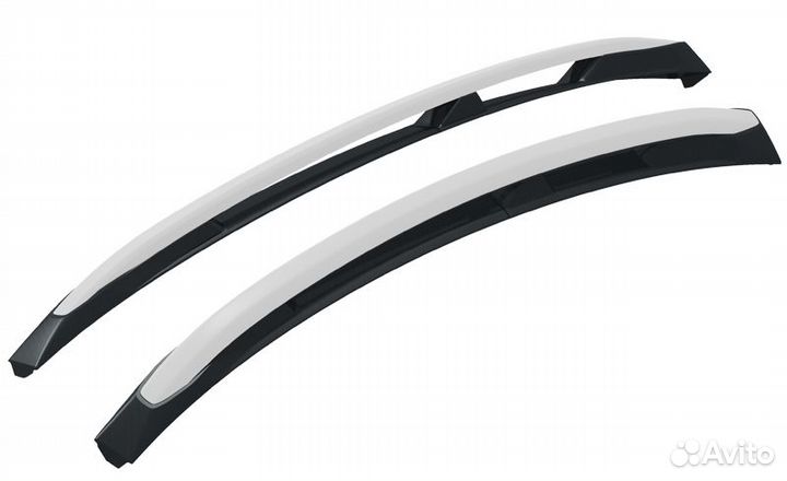 Рейлинги на крышу Haval F7х (2019), черные