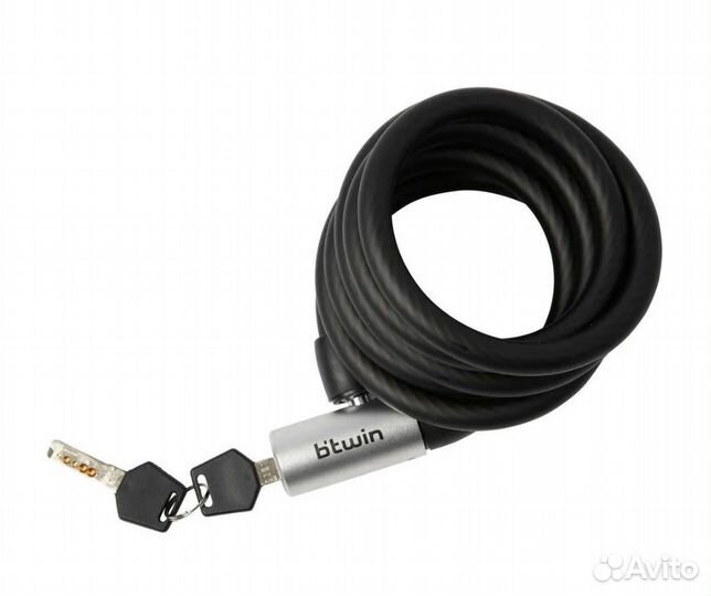 Велозамок с ключом 120 elops Х decathlon Новый