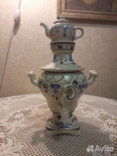 Самовар фарфор