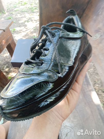 Tomas munz кожаные кроссовки 37 р