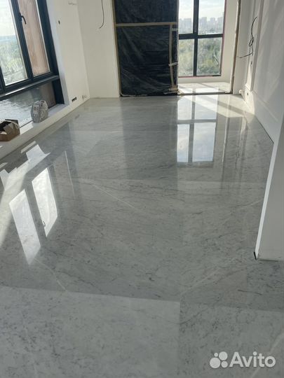 Полировка мрамора Реставрация мрамора