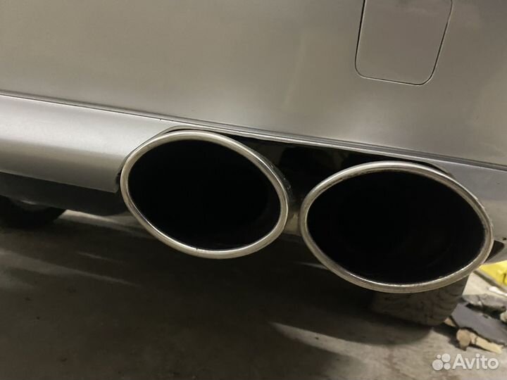 Задний бампер mersedes w220 с насадками