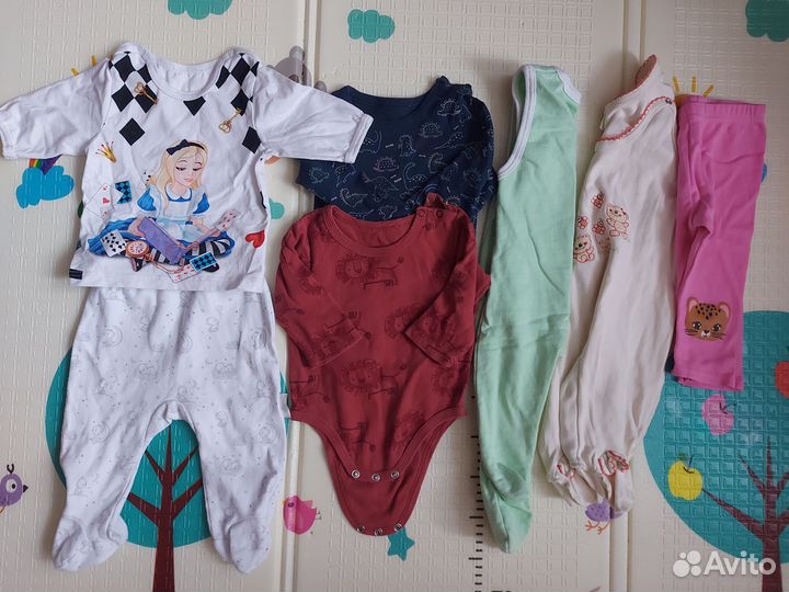 Детские вещи пакетом на девочку 62 68