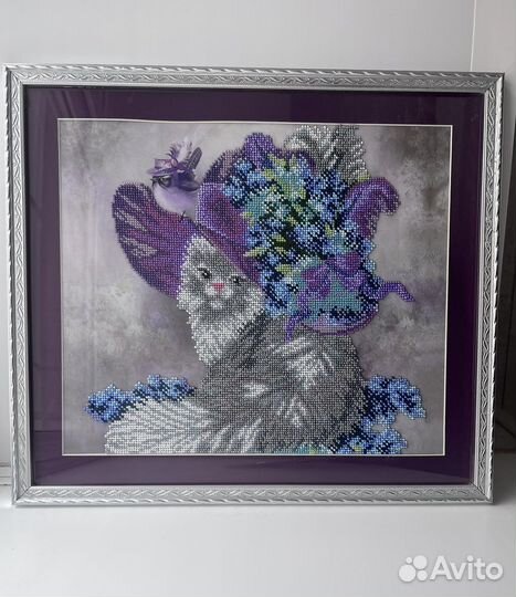 Картина бисером ручная работа